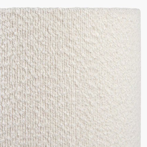 Vichy White Boucle Lamp Shade - Various Sizes - Distinctly Living