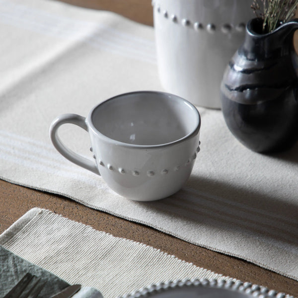 White Bobble Mugs - Set of 4 - Distinctly Living