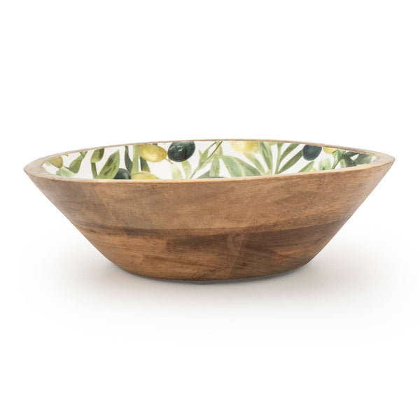 Wooden Bowl - Olives - Distinctly Living