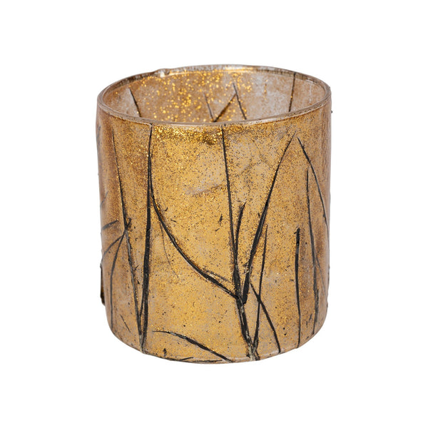 Woodland Branch Gold Votive - Distinctly Living
