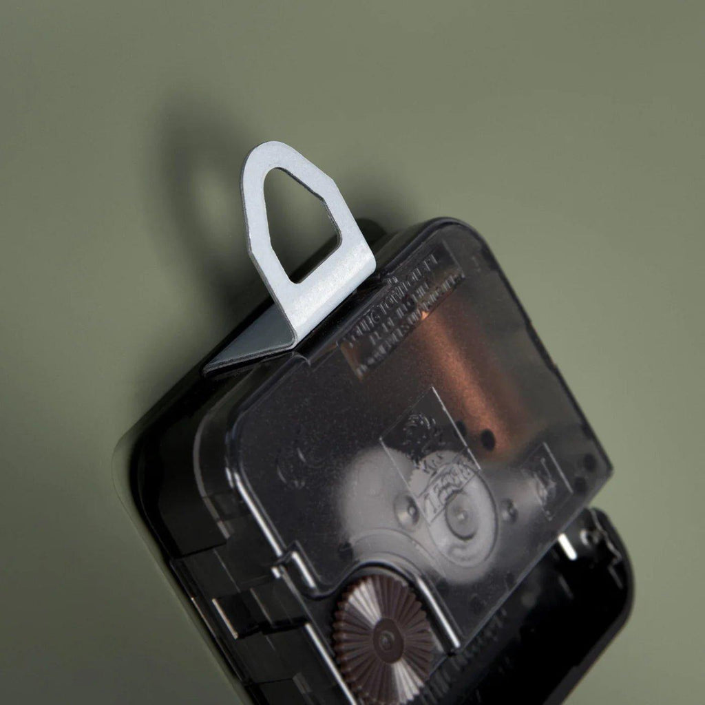 12" Arabic Wall Clock Lichen - Distinctly Living