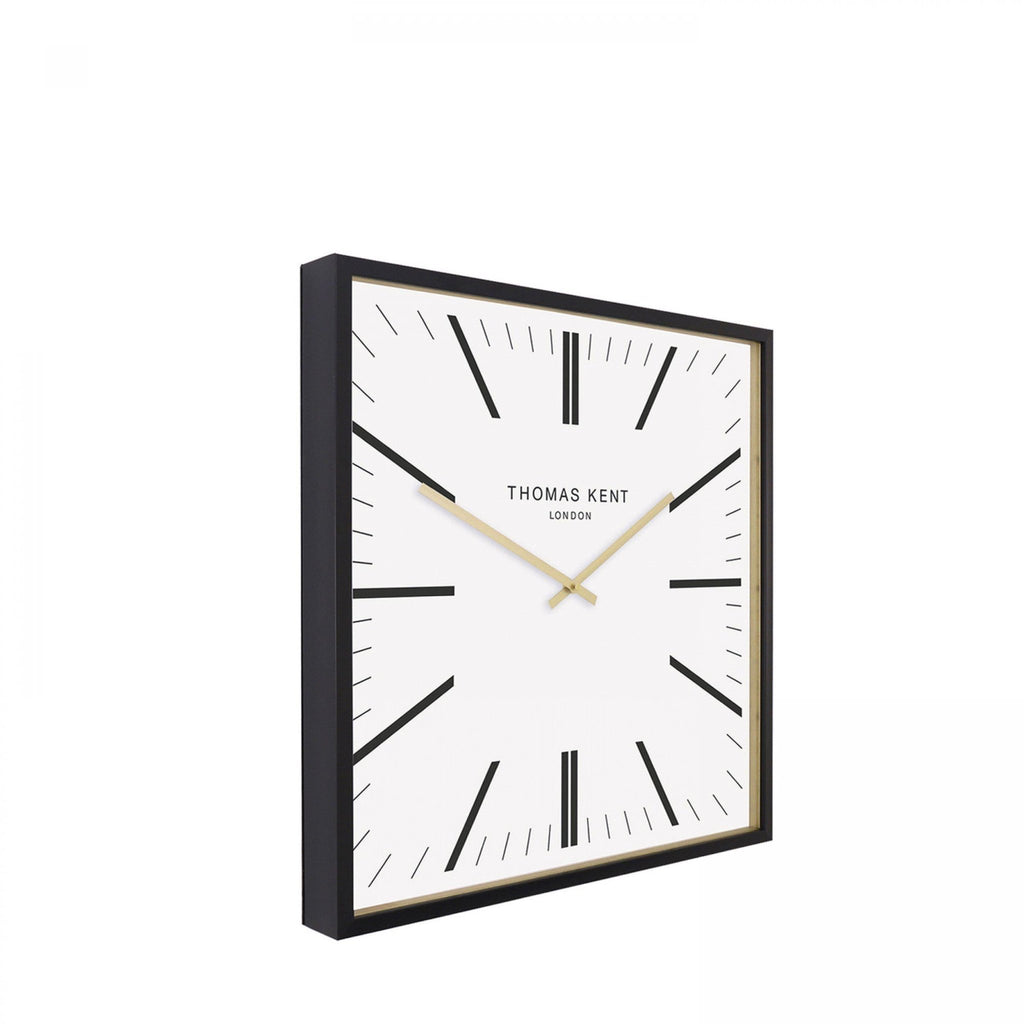 16"" Garrick Wall Clock White - Distinctly Living