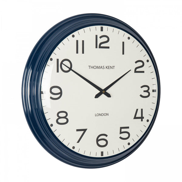 20" Haymarket Wall Clock Denim - Distinctly Living
