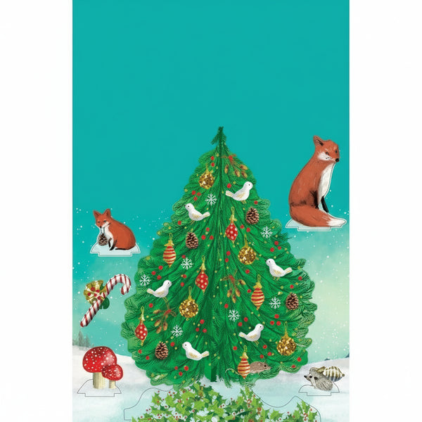 3D Christmas Scene - Forest Friends - Distinctly Living