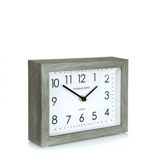 7"" Smithfield Mantel Clock Limestone - Distinctly Living