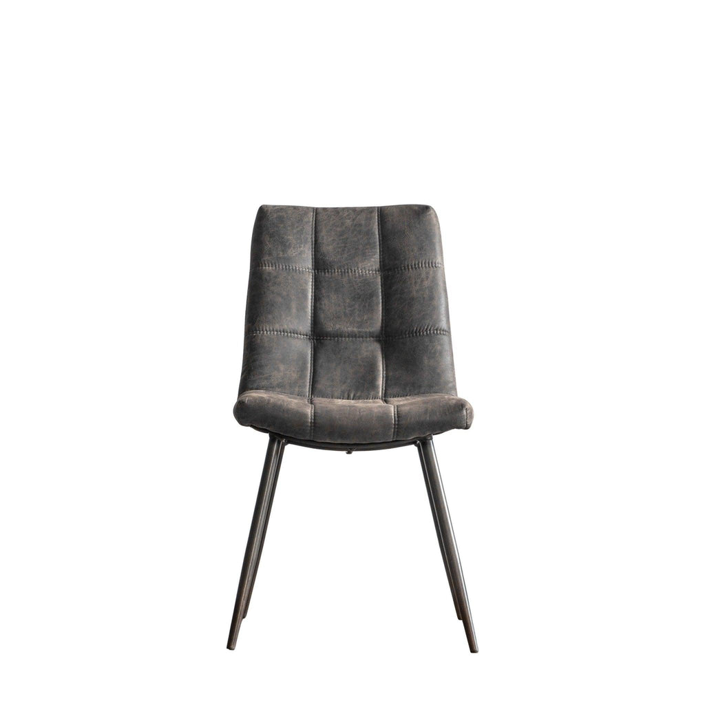 A Pair of Derwent Chairs - Grey or Brown - Distinctly Living