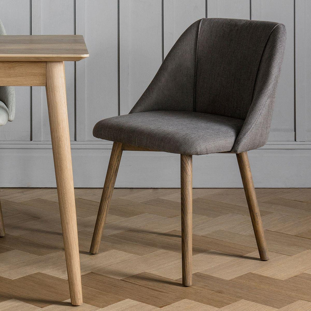A Pair Of Stockholm Chairs - Natural or Slate Grey - Distinctly Living