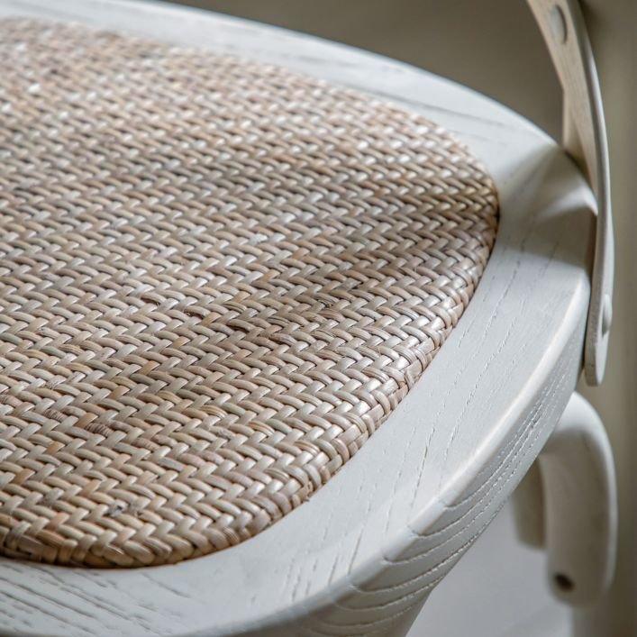 A Set of Two Paris Bistro Bar Stools - Choice of Colours - Distinctly Living