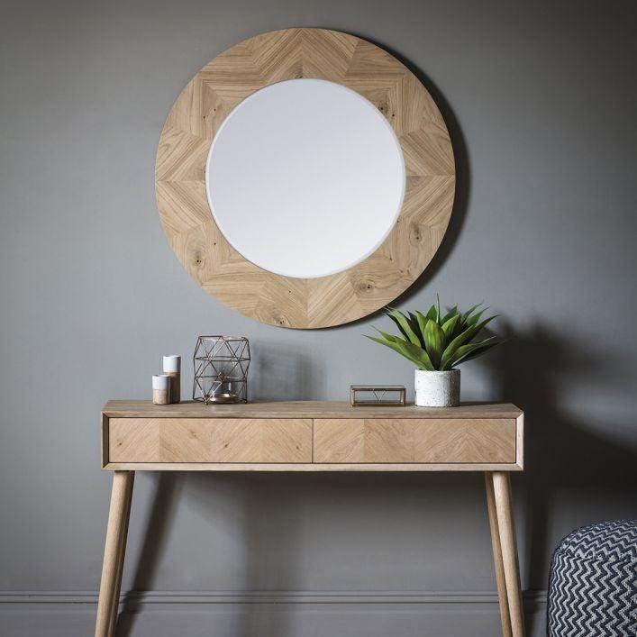 Bigbury Large Round Mirror - Distinctly Living