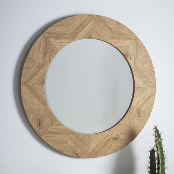 Bigbury Large Round Mirror - Distinctly Living