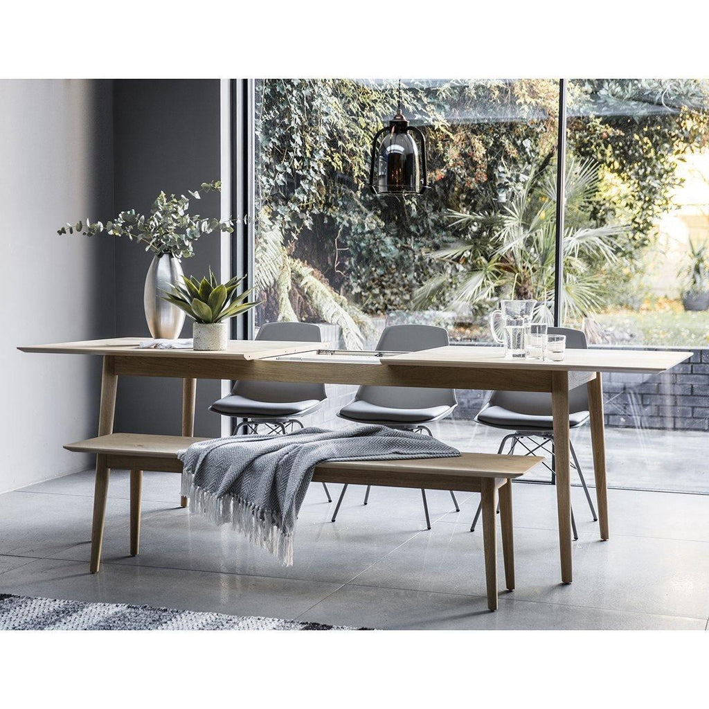 Bigbury Seater Extending Oak Table - Distinctly Living