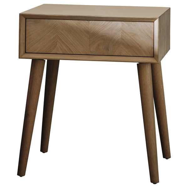 Bigbury Side Table With Drawer - Distinctly Living