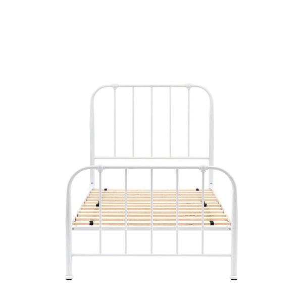 Brompton Classic Bed - Single, Double, King - Black or Ivory - Distinctly Living