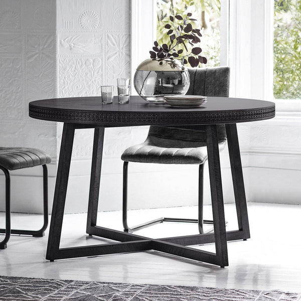 Burgh Dining Table - Dark Sands - Distinctly Living