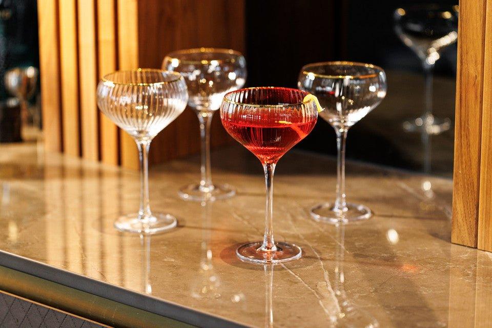 Crystal Coupe Set of 4 - Distinctly Living 