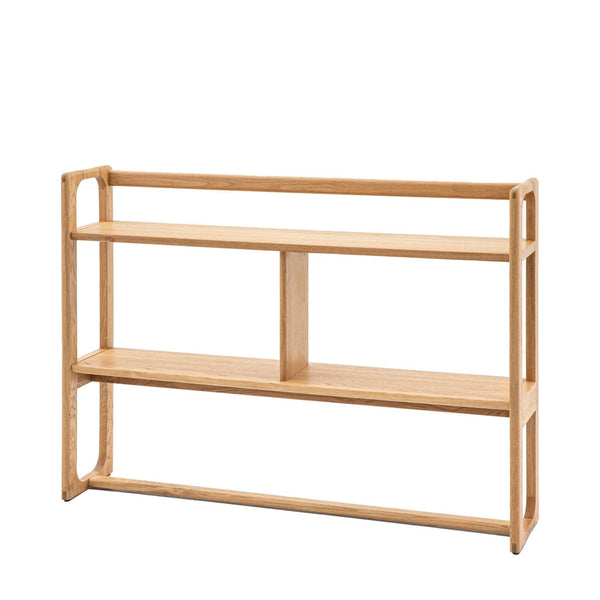 Folk Oak Low Display Cabinet - Natural or Smoked - Distinctly Living