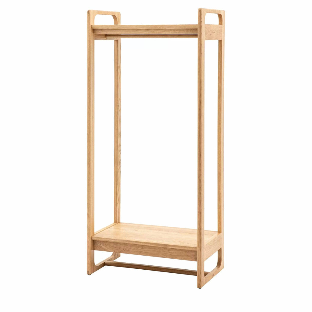 Folk Oak - Open Wardrobe - Natural - Distinctly Living