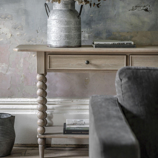 Globe Console - Oak - Distinctly Living