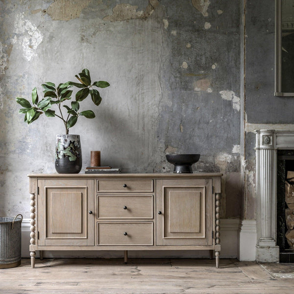 Globe Sideboard - Oak - Distinctly Living