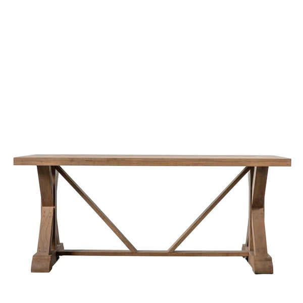 Millbrook X Frame Dining Table - 1.8m or 2.2m - Distinctly Living