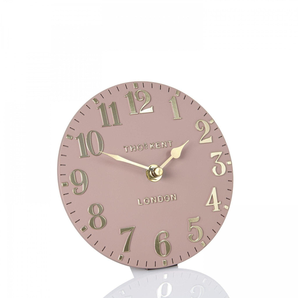 Mini Mantel Clock - Blush Pink - Distinctly Living 
