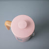 Retro 8 Cup Cafetiere - Taupe, Pink, Cream or Blue - Distinctly Living 