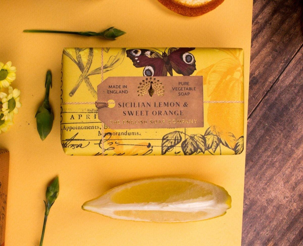 Sicilian Lemon and Sweet Orange Soap - Distinctly Living