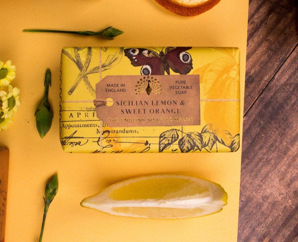 Sicilian Lemon and Sweet Orange Soap - Distinctly Living