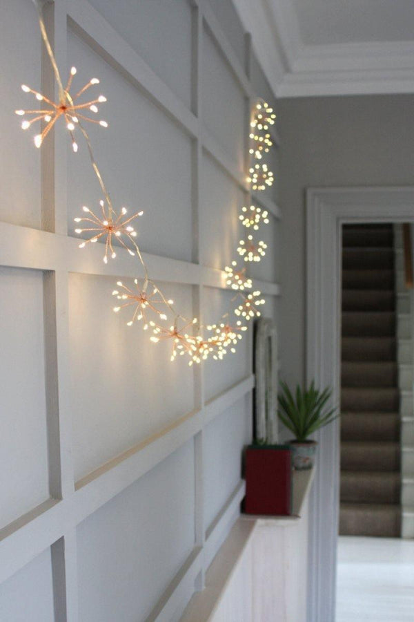 Star Chain Copper Light - Battery - Distinctly Living