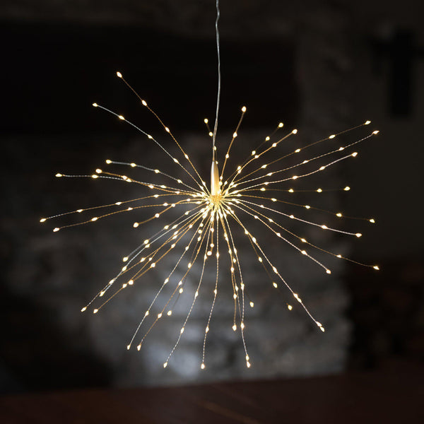 Starburst Light Silver LED Light Large - Mains - Distinctly Living