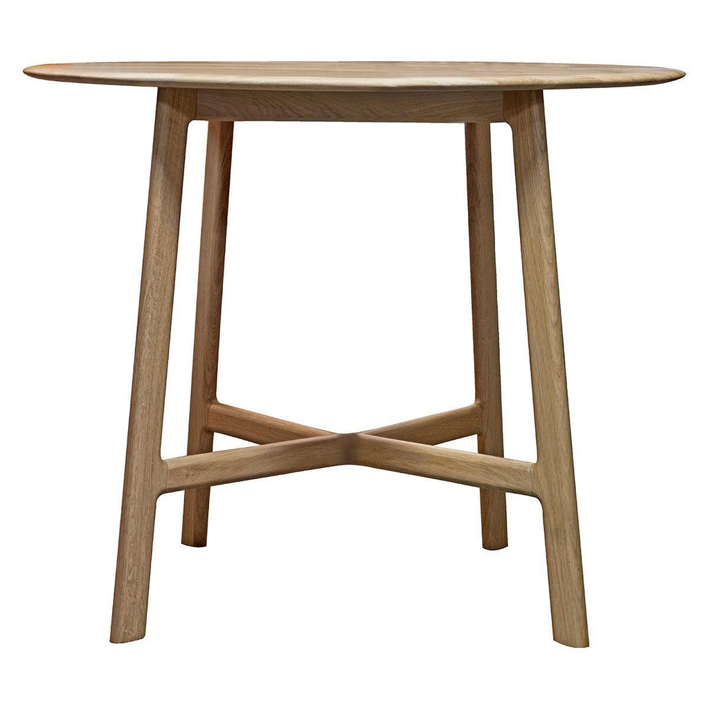 Valencia Round Dining Table in Oak - Distinctly Living