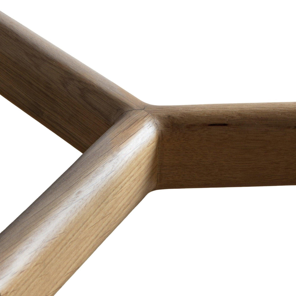 Valencia Round Side Table in Oak - Distinctly Living