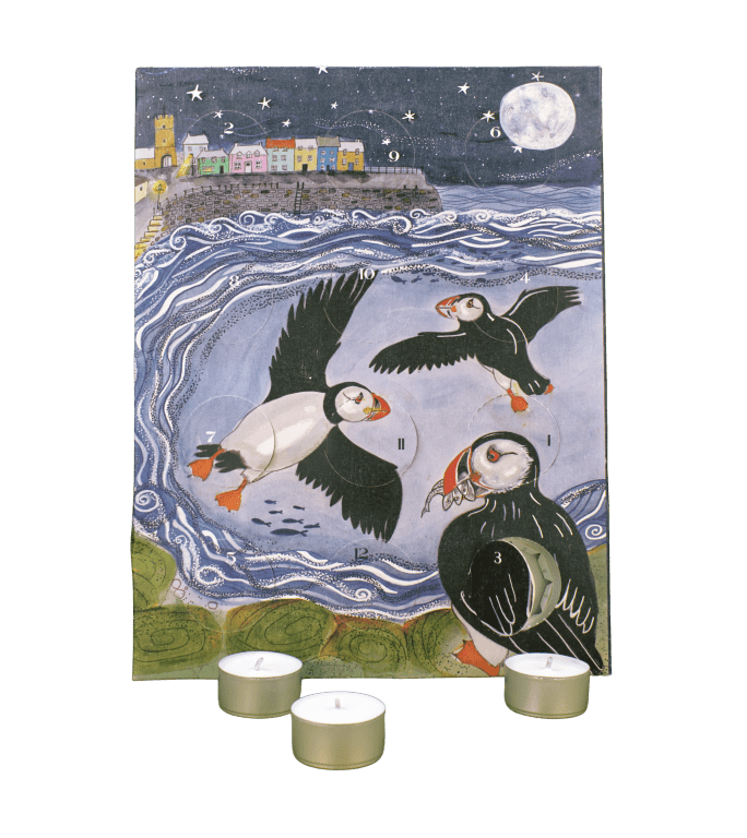 12 Days of Christmas Advent Calendar - Puffins - Distinctly Living