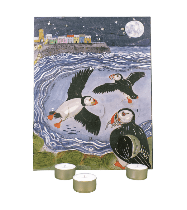 12 Days of Christmas Advent Calendar - Puffins - Distinctly Living