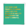12 Minutes Greeting Card - Distinctly Living