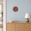 12" Mulberry Wall Clock Auburn - Distinctly Living