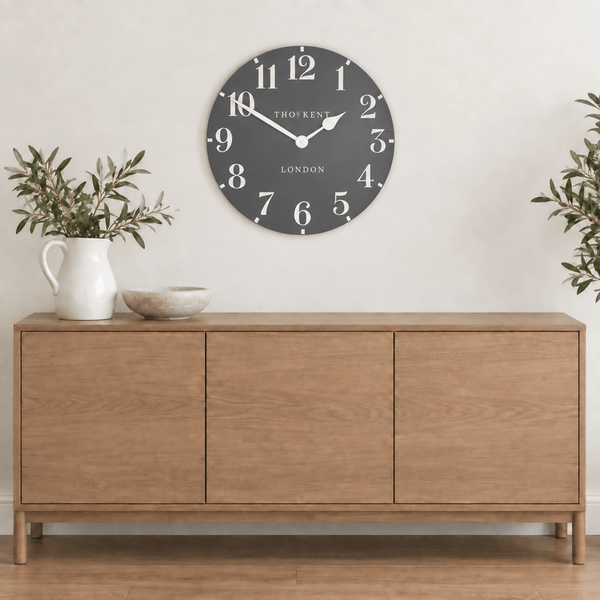 20" Arabic Wall Clock Dolphin - Distinctly Living