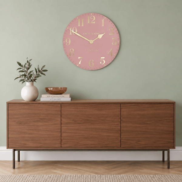 20" Blush Pink Clock - Distinctly Living