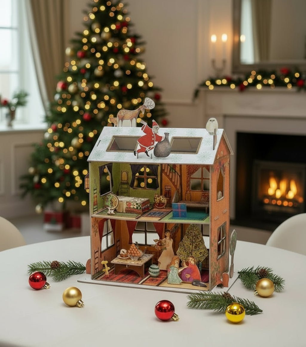 3D Advent Calendar - Christmas Scene - Townhouse - Distinctly Living