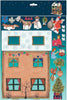 3D Advent Calendar - Christmas Scene - Townhouse - Distinctly Living