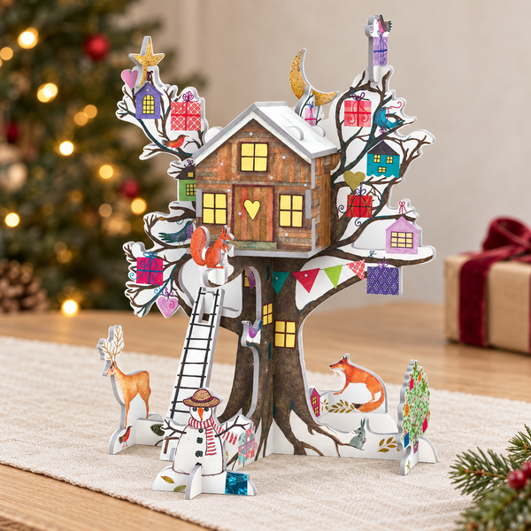 3D Christmas 3D Scene - Treehouse - Distinctly Living