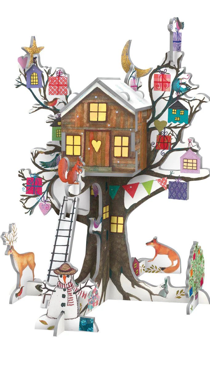 3D Christmas Advent Calender - Treehouse - Distinctly Living