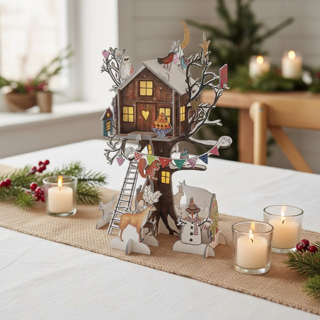 3D Christmas Advent Calender - Treehouse - Distinctly Living