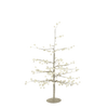 Pearl and gold wire Christmas tree decoration