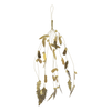 Antique brass wire mistletoe decoration