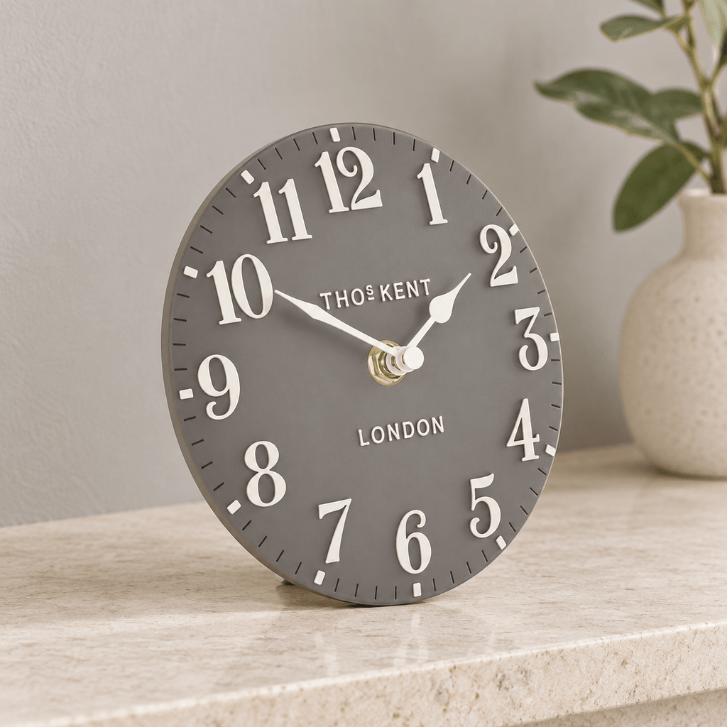 6" Arabic Mantel Clock Dolphin - Distinctly Living