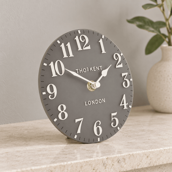 6" Arabic Mantel Clock Dolphin - Distinctly Living