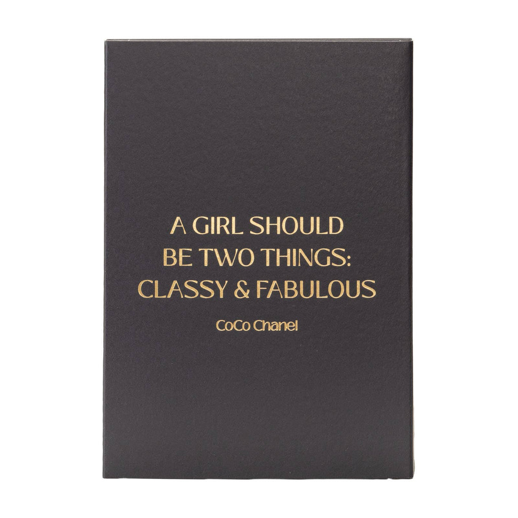 A Girl Should be Two Things - Coco Chanel - Matches - Distinctly Living
