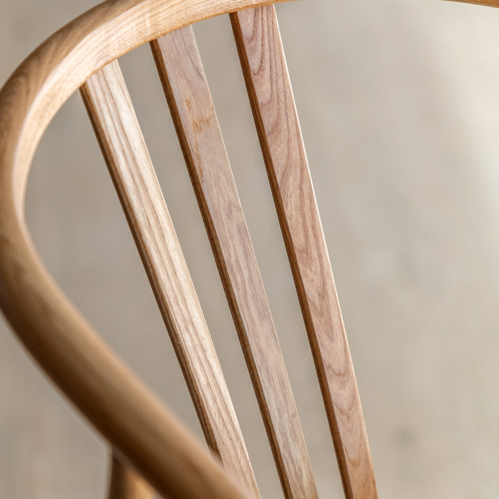A Pair of Morris Woven Bar Stools - Natural or Black - Distinctly Living