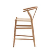 A Pair of Morris Woven Bar Stools - Natural or Black - Distinctly Living